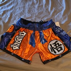 Muay Thai Addict Goku DBZ muay thai athletic shorts